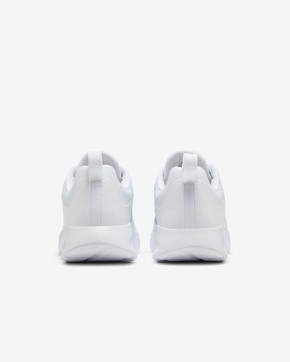 Mens all white nike trainers best sale